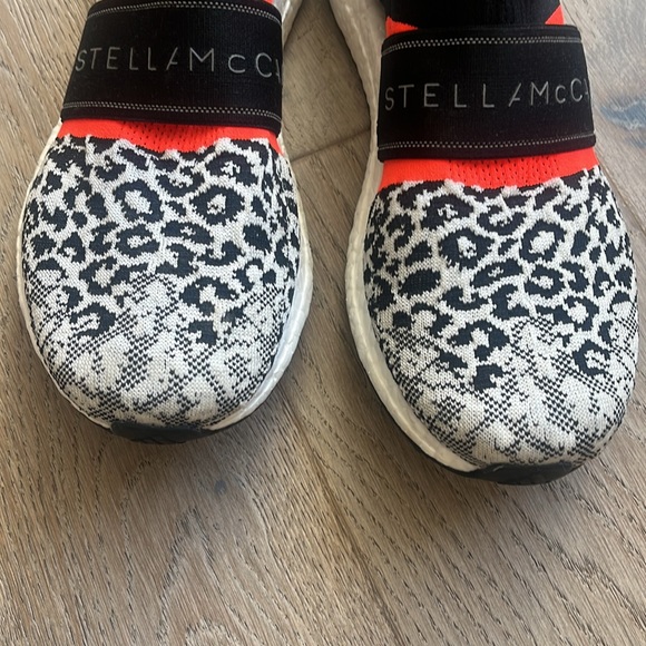 EUC Adidas x Stella McCartney  UltraBoost 2021 3D Knit 'Leopard' (Women's 6) - Picture 12 of 16